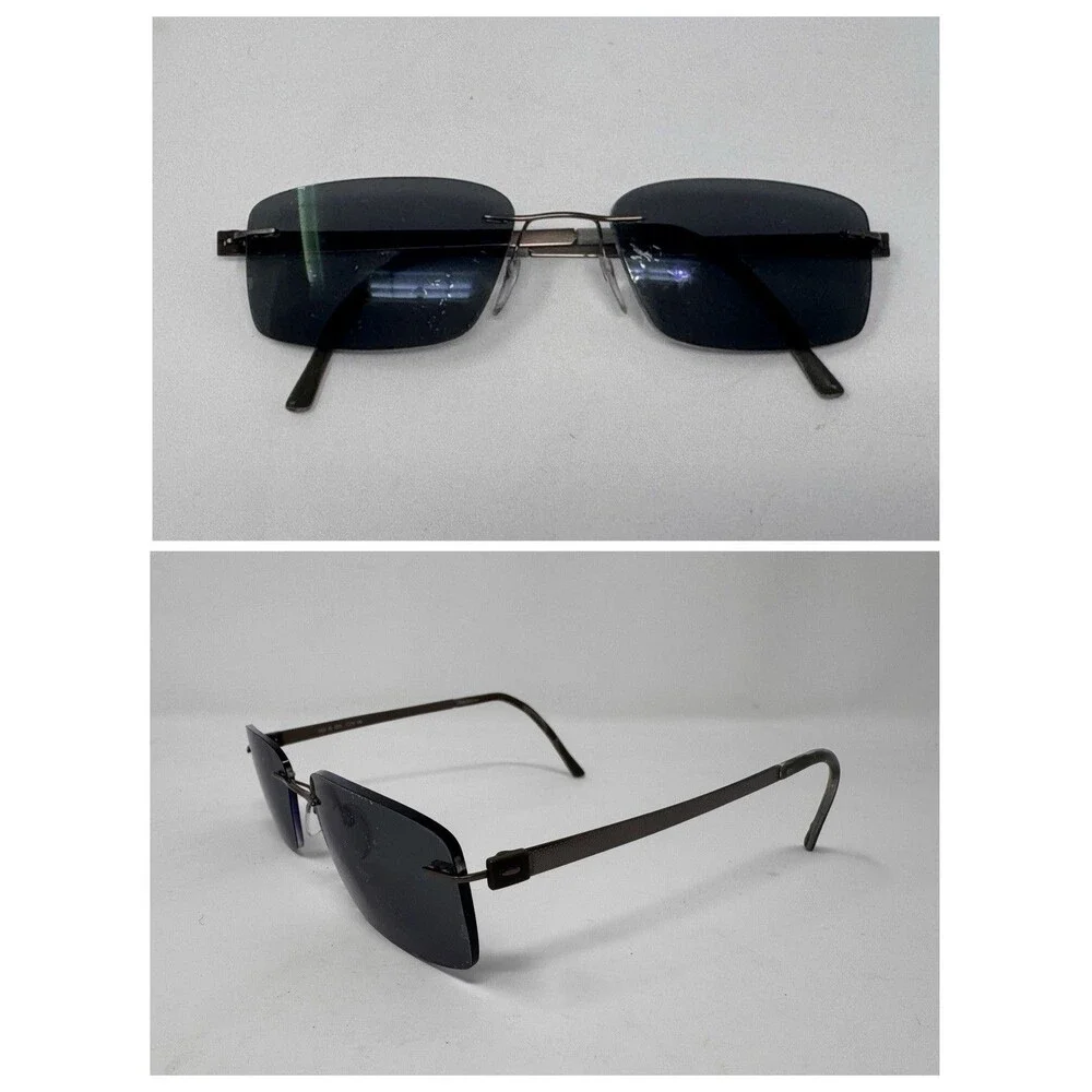 Silhouette 5452 Brown Eyeglass Frames 40 19-140 Color 6055 Austria Authentic